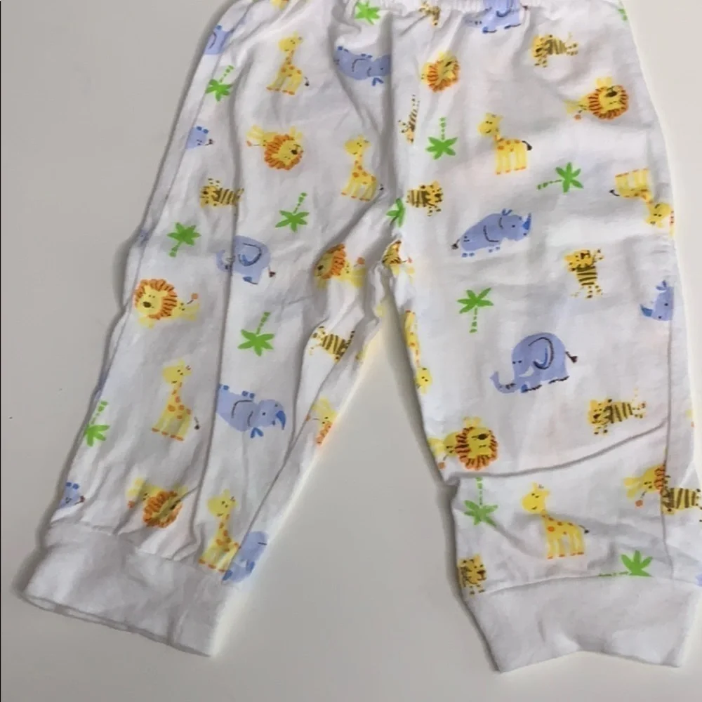 Carter’s Infant Pant Noah’s Arc Animal Print 6 month unisex baby clothes